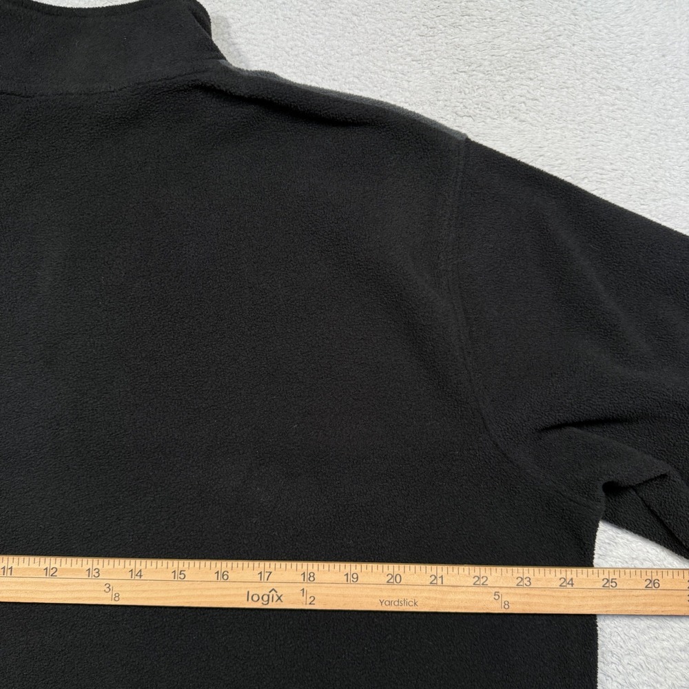 ProEdge Purdue University Quarter Zip Mens Large Black Grey Fleece Pullover NCAA - Picture 6 of 6